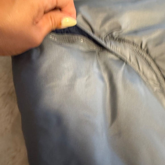 Vintage 1990s, ComfySki Grey/Blue Jacket with removable sleeves, Mens Medium - Picture 6 of 10